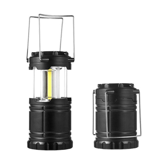 LED camping lamp outdoor portable telescopic emergency lantern with hook - Mountain Creations LLC